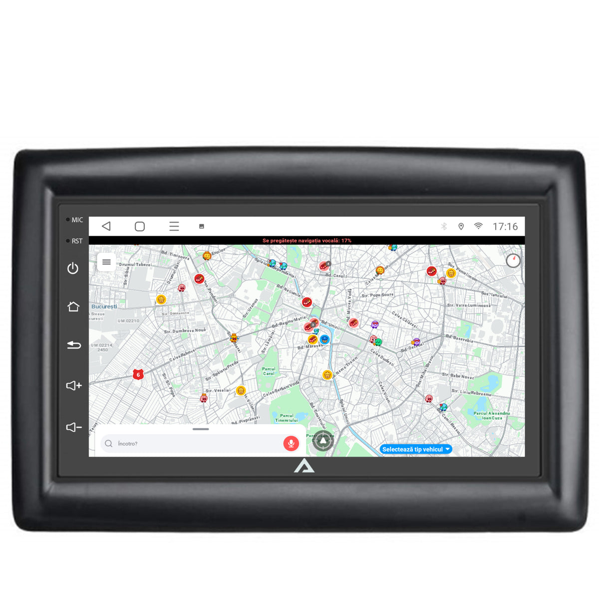Navigatie Renault Megane 2 (2002-2009), Android, P-Octacore / 2GB RAM + 32GB ROM, 7 Inch - AD-BGP1002+AD-BGRRE0032DIN