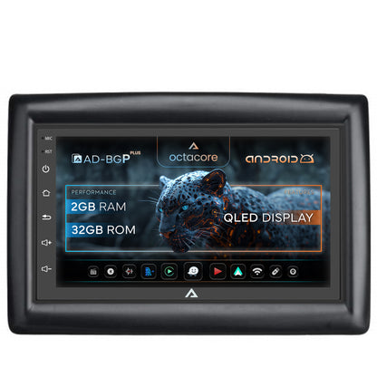 Navigatie Renault Megane 2 (2002-2009), Android, P-Octacore / 2GB RAM + 32GB ROM, 7 Inch - AD-BGP1002+AD-BGRRE0032DIN