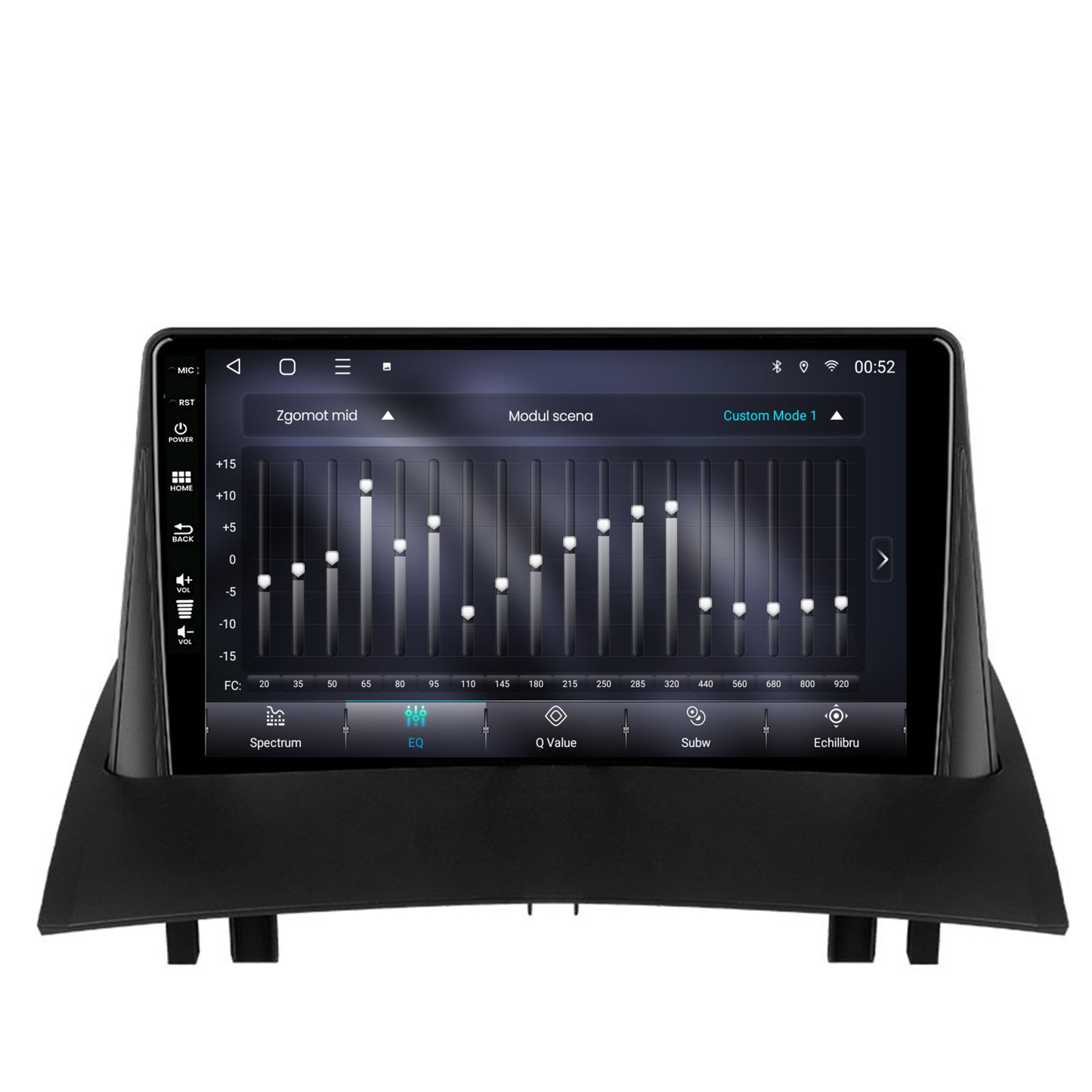 Navigatie Renault Megane 2 (2002-2009), Android, P-Octacore / 2GB RAM + 32GB ROM, 9 Inch - AD-BGP9002+AD-BGRKIT371
