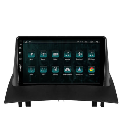 Navigatie Renault Megane 2 (2002-2009), Android, Z-Octacore / 8GB RAM + 256GB ROM, 9 Inch - AD-BGZ9008+AD-BGRKIT371