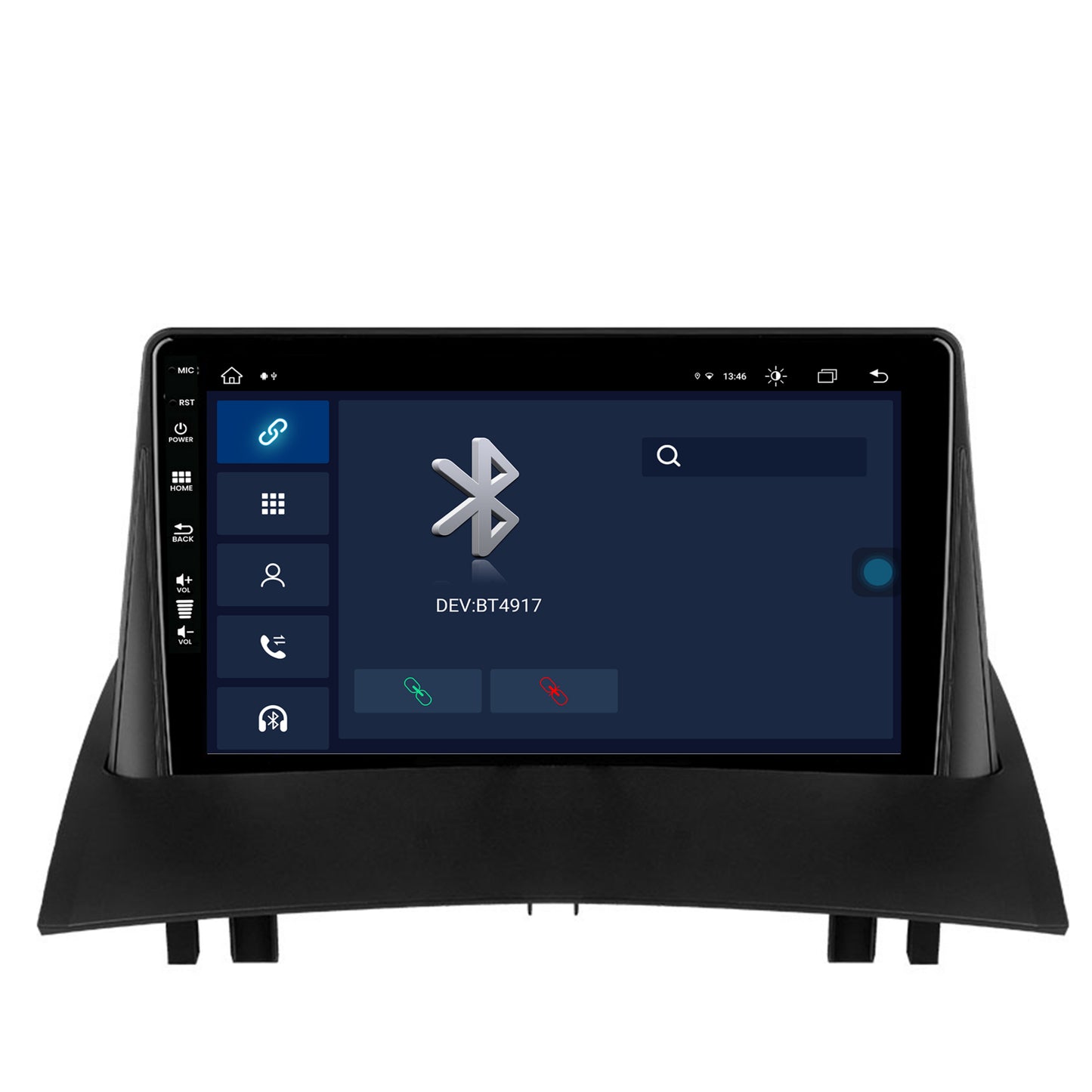 Navigatie Renault Megane 2 (2002-2009), Android, Z-Octacore / 8GB RAM + 256GB ROM, 9 Inch - AD-BGZ9008+AD-BGRKIT371