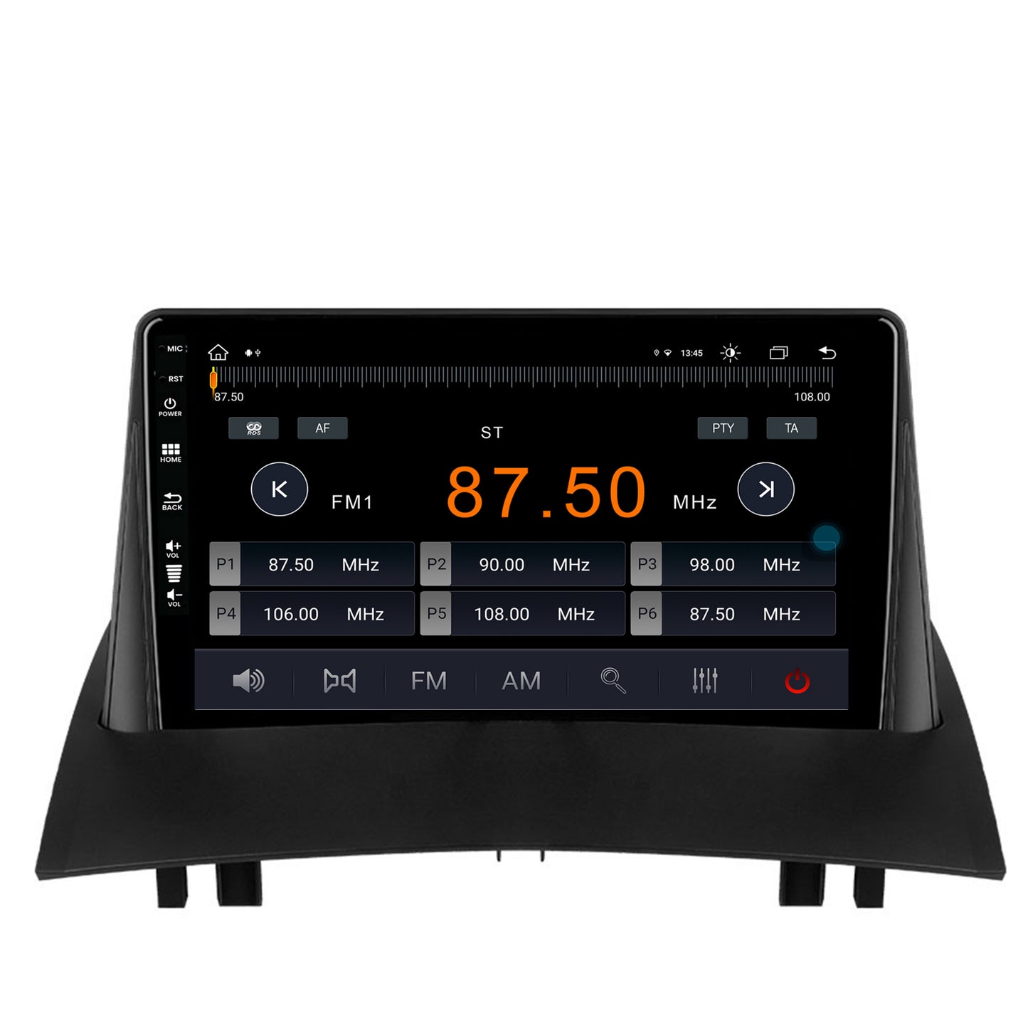 Navigatie Renault Megane 2 (2002-2009), Android, Z-Octacore / 8GB RAM + 256GB ROM, 9 Inch - AD-BGZ9008+AD-BGRKIT371