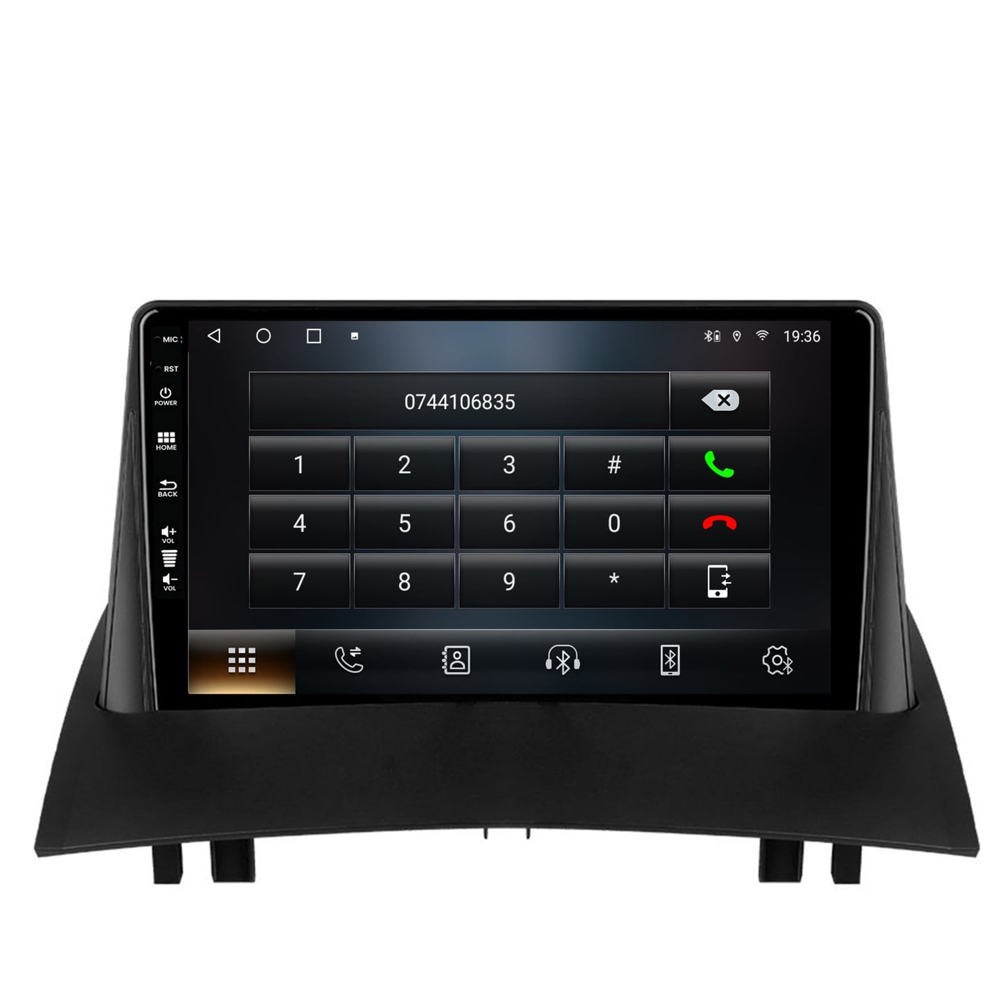 Navigatie Renault Megane 2 (2002-2009), Android, A-Octacore / 4GB RAM + 64GB ROM, 9 Inch - AD-BGA9004+AD-BGRKIT371