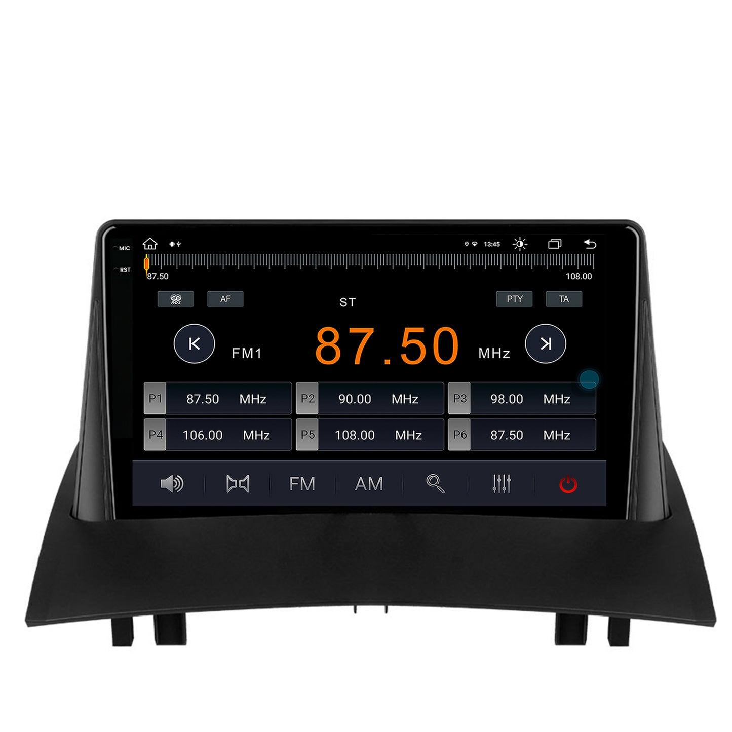 Navigatie Renault Megane 2 (2002-2009), Android, V-Octacore / 4GB RAM + 64GB ROM, 9.5 Inch - AD-BGV9004+AD-BGRKIT371