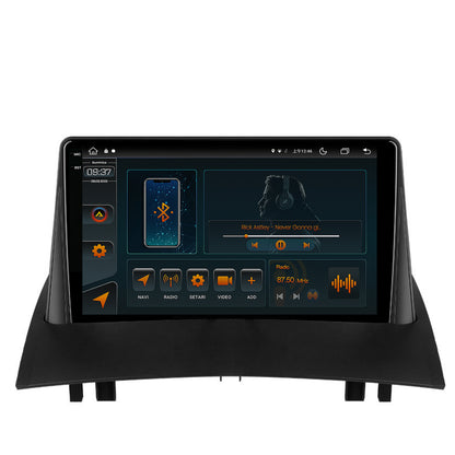 Navigatie Renault Megane 2 (2002-2009), Android, V-Octacore / 4GB RAM + 64GB ROM, 9.5 Inch - AD-BGV9004+AD-BGRKIT371