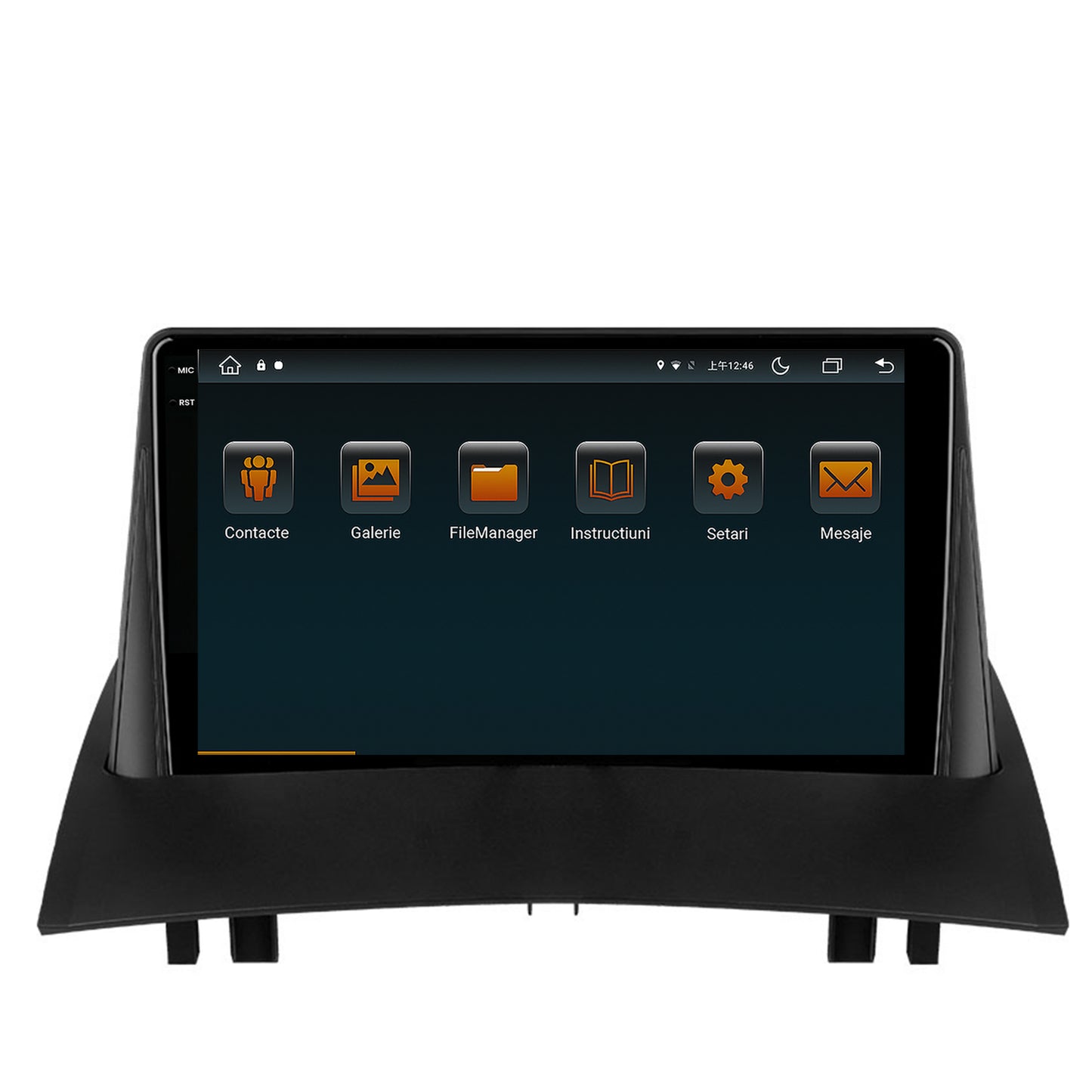 Navigatie Renault Megane 2 (2002-2009), Android, V-Octacore / 4GB RAM + 64GB ROM, 9.5 Inch - AD-BGV9004+AD-BGRKIT371