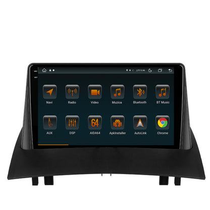 Navigatie Renault Megane 2 (2002-2009), Android, V-Octacore / 4GB RAM + 64GB ROM, 9.5 Inch - AD-BGV9004+AD-BGRKIT371