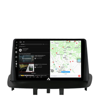 Navigatie Renault Megane 3 / Fluence (2009-2016), Android, Z-Octacore / 8GB RAM + 256GB ROM, 9 Inch - AD-BGZ9008+AD-BGRKIT372