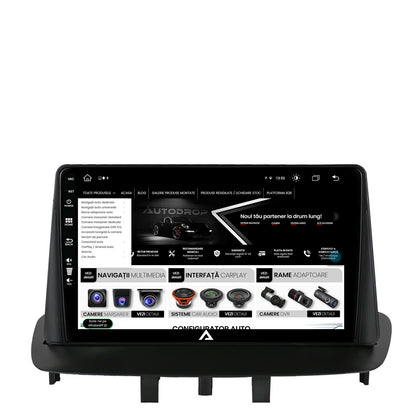 Navigatie Renault Megane 3 / Fluence (2009-2016), Android, Z-Octacore / 8GB RAM + 256GB ROM, 9 Inch - AD-BGZ9008+AD-BGRKIT372