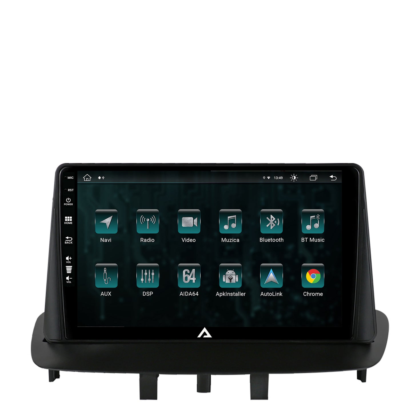 Navigatie Renault Megane 3 / Fluence (2009-2016), Android, Z-Octacore / 8GB RAM + 256GB ROM, 9 Inch - AD-BGZ9008+AD-BGRKIT372