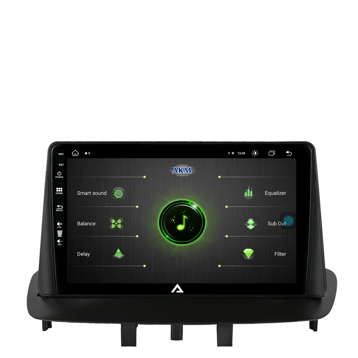 Navigatie Renault Megane 3 / Fluence (2009-2016), Android, Z-Octacore / 8GB RAM + 256GB ROM, 9 Inch - AD-BGZ9008+AD-BGRKIT372