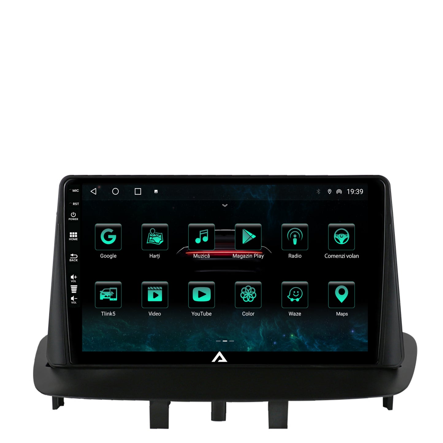 Navigatie Renault Megane 3 / Fluence (2009-2016), Android, A-Octacore / 4GB RAM + 64GB ROM, 9 Inch - AD-BGA9004+AD-BGRKIT372