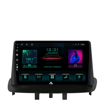 Navigatie Renault Megane 3 / Fluence (2009-2016), Android, A-Octacore / 4GB RAM + 64GB ROM, 9 Inch - AD-BGA9004+AD-BGRKIT372