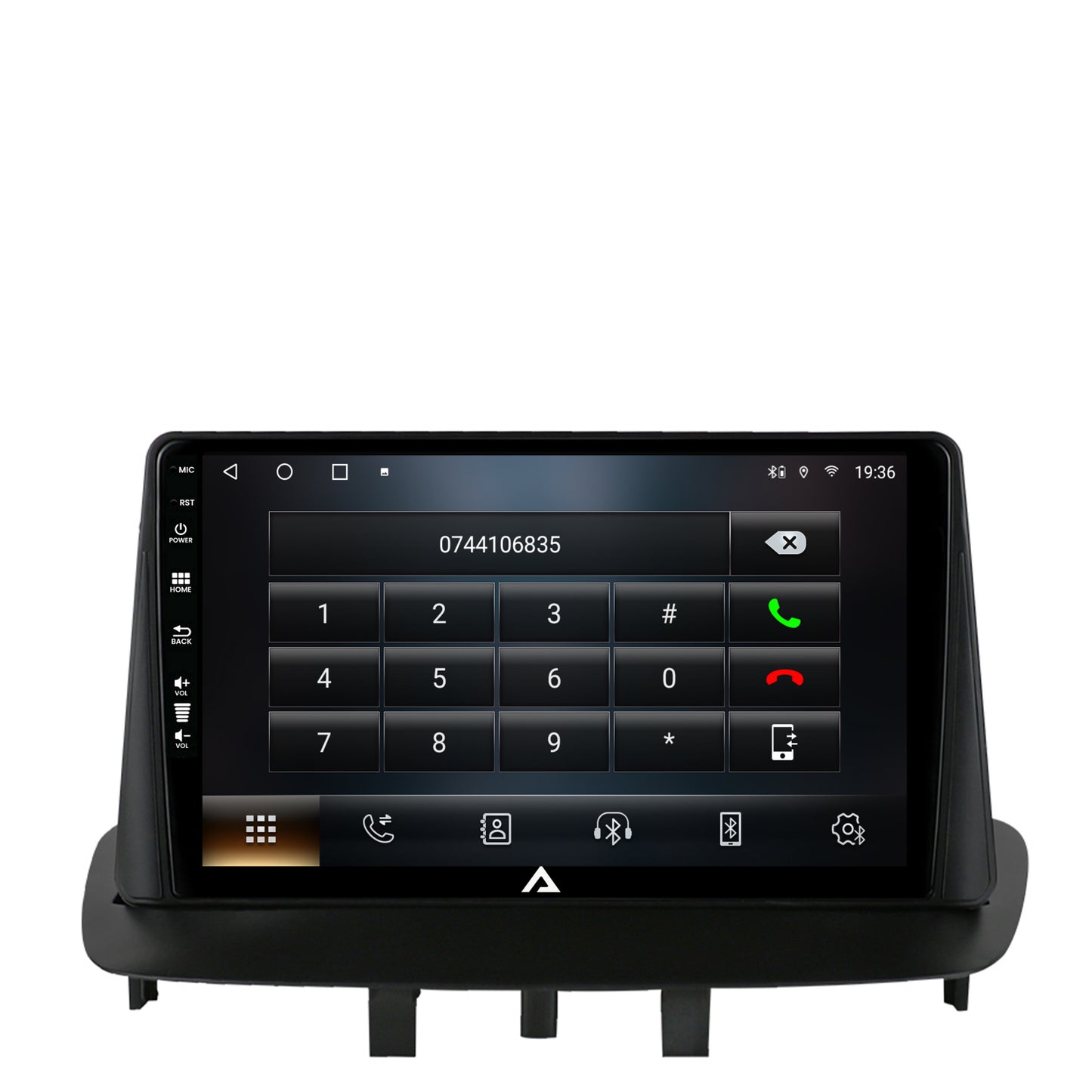 Navigatie Renault Megane 3 / Fluence (2009-2016), Android, A-Octacore / 4GB RAM + 64GB ROM, 9 Inch - AD-BGA9004+AD-BGRKIT372