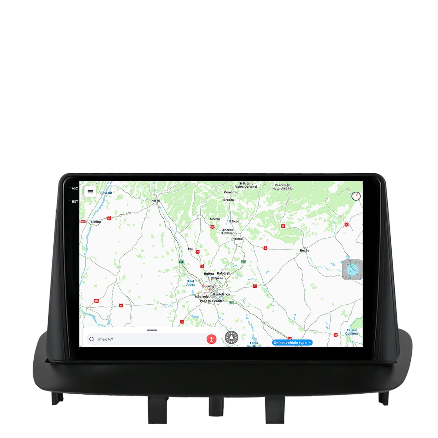 Navigatie Renault Megane 3 / Fluence (2009-2016), Android, V-Octacore / 4GB RAM + 64GB ROM, 9.5 Inch - AD-BGV9004+AD-BGRKIT372