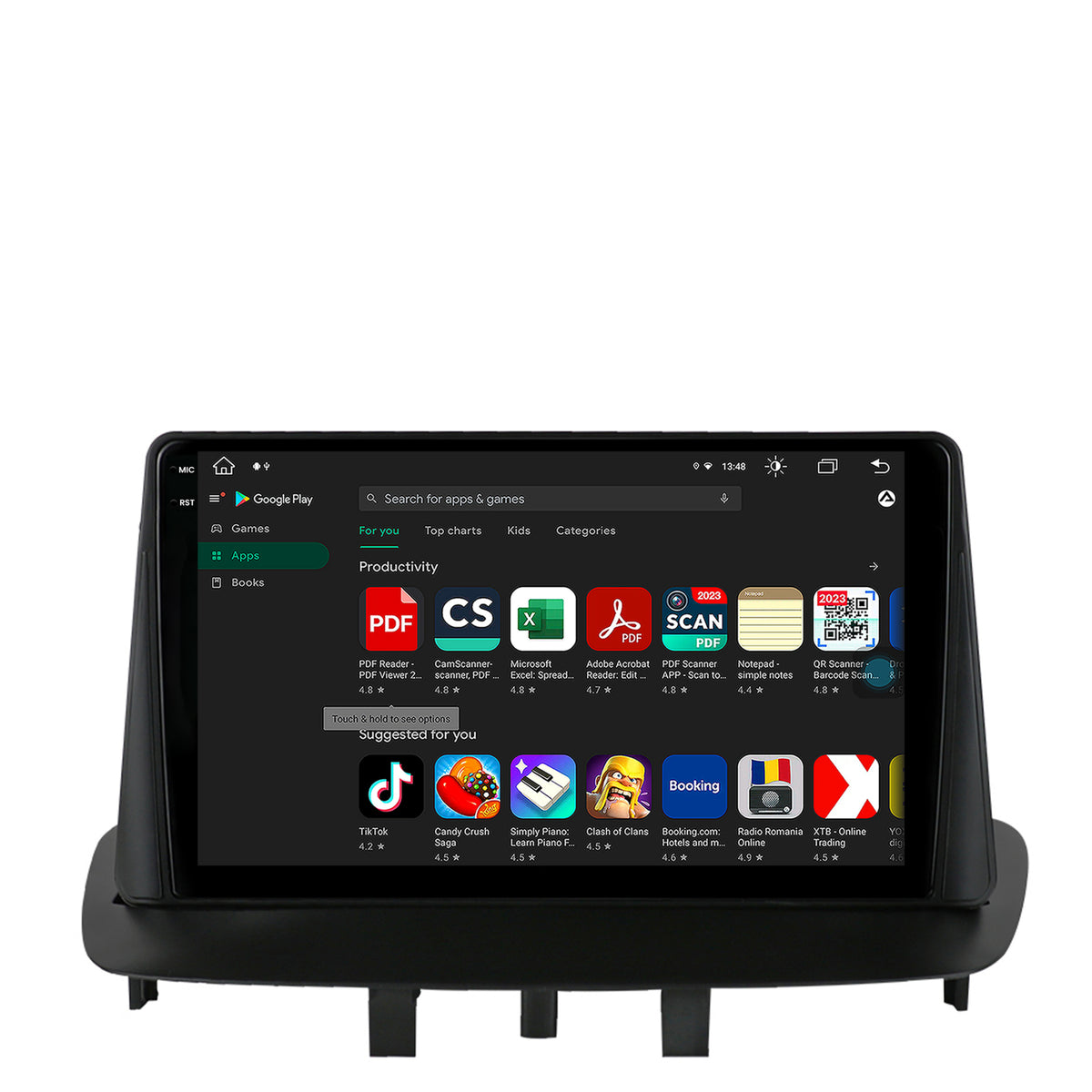 Navigatie Renault Megane 3 / Fluence (2009-2016), Android, V-Octacore / 4GB RAM + 64GB ROM, 9.5 Inch - AD-BGV9004+AD-BGRKIT372