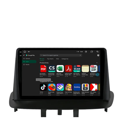 Navigatie Renault Megane 3 / Fluence (2009-2016), Android, V-Octacore / 4GB RAM + 64GB ROM, 9.5 Inch - AD-BGV9004+AD-BGRKIT372