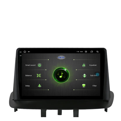 Navigatie Renault Megane 3 / Fluence (2009-2016), Android, X-Octacore / 8GB RAM + 256GB ROM, 9.5 Inch - AD-BGX9008+AD-BGRKIT372