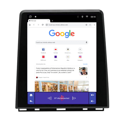 Navigatie Renault Clio 5 (2019+), Android 13, A-Octacore / 4GB RAM + 64GB ROM, 9.7 Inch - AD-BGA9704 + AD-BGRKIT372T