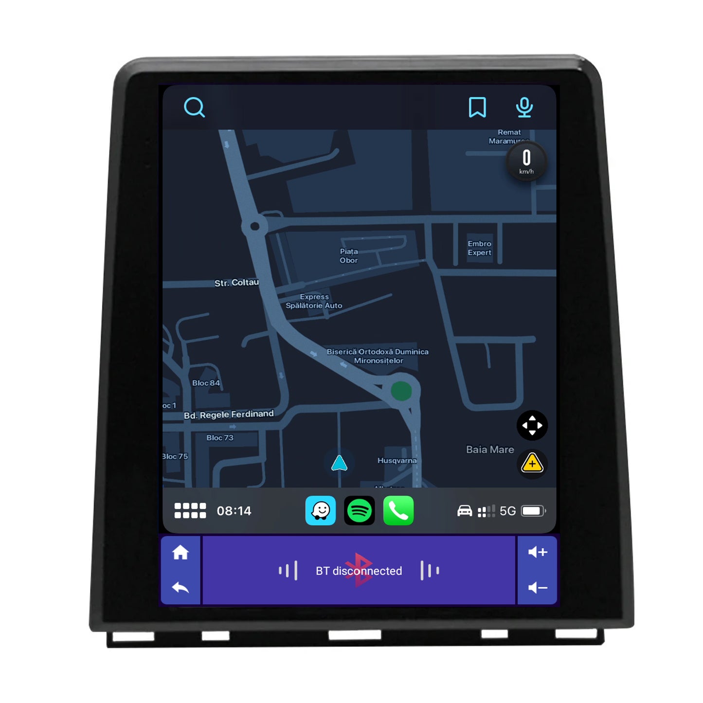 Navigatie Renault Clio 5 (2019+), Android 13, A-Octacore / 4GB RAM + 64GB ROM, 9.7 Inch - AD-BGA9704 + AD-BGRKIT372T