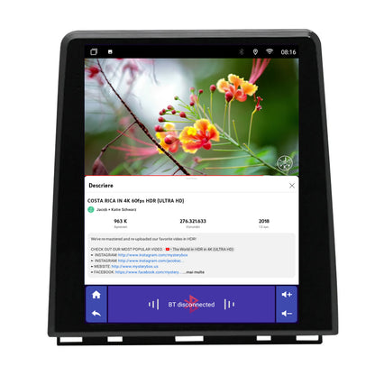 Navigatie Renault Clio 5 (2019+), Android 13, A-Octacore / 4GB RAM + 64GB ROM, 9.7 Inch - AD-BGA9704 + AD-BGRKIT372T