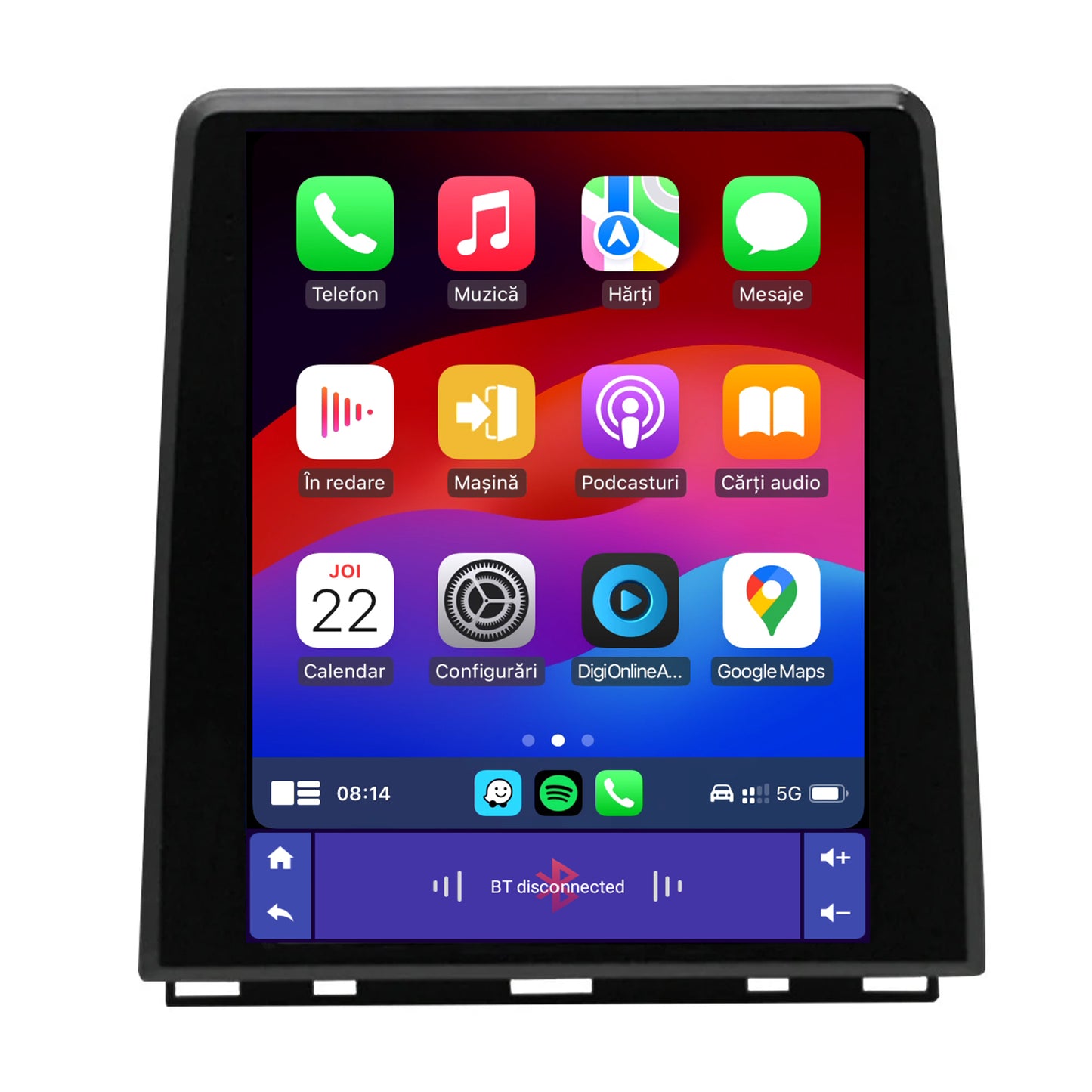 Navigatie Renault Clio 5 (2019+), Android 13, A-Octacore / 4GB RAM + 64GB ROM, 9.7 Inch - AD-BGA9704 + AD-BGRKIT372T