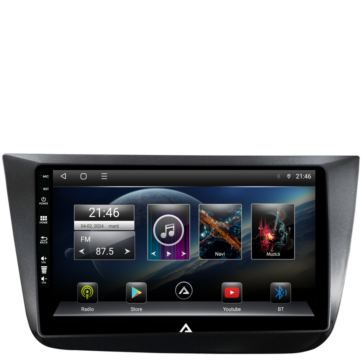 Navigatie Seat Altea/Toledo (2005-2012), Android, E-Octacore / 2GB RAM + 32GB ROM, 9 Inch - AD-BGE9002+AD-BGRKIT055