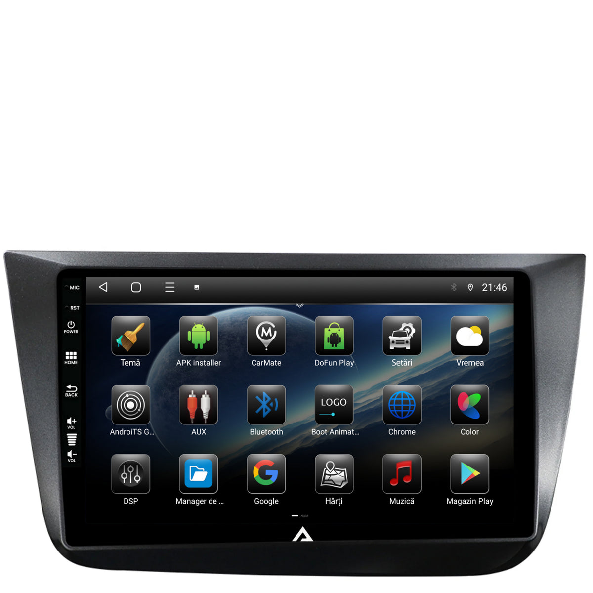 Navigatie Seat Altea/Toledo (2005-2012), Android, E-Octacore / 2GB RAM + 32GB ROM, 9 Inch - AD-BGE9002+AD-BGRKIT055