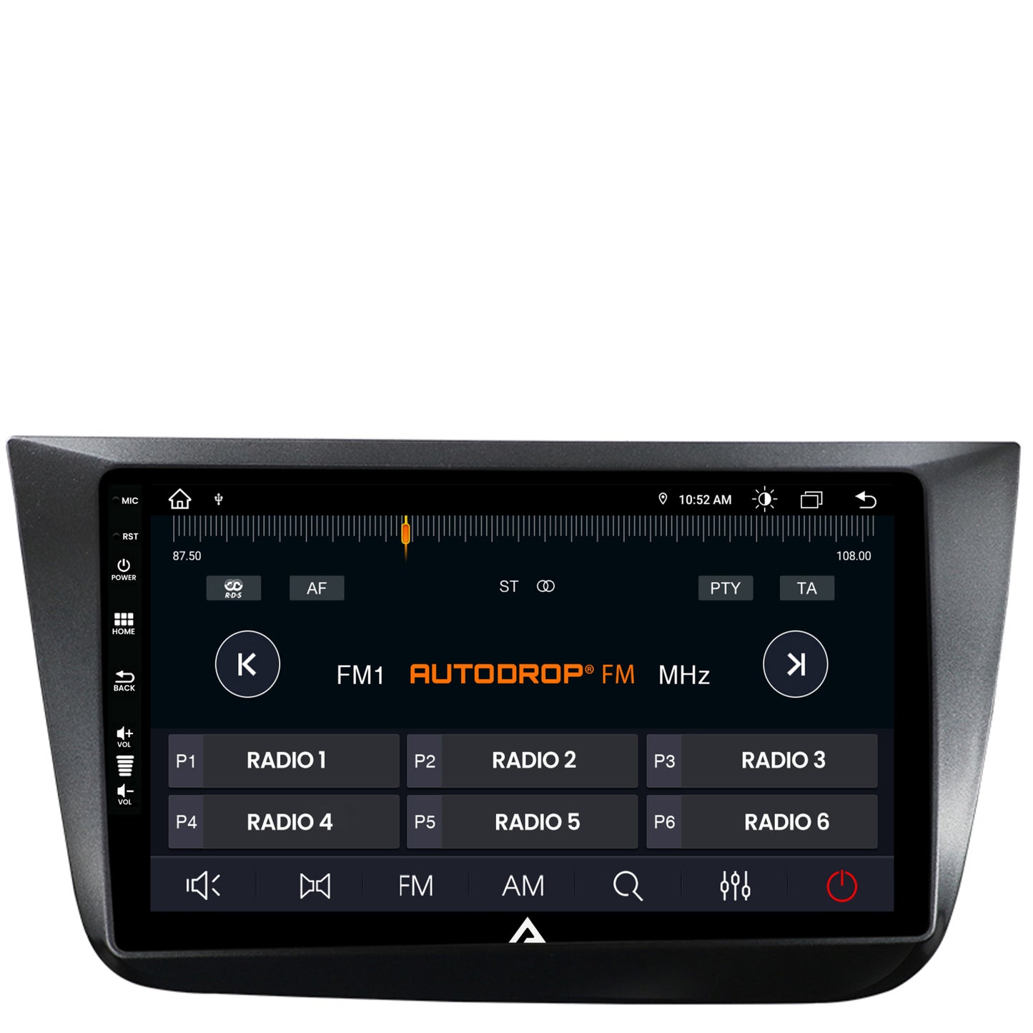 Navigatie Seat Altea/Toledo (2005-2012), Android, Z-Octacore / 8GB RAM + 256GB ROM, 9 Inch - AD-BGZ9008+AD-BGRKIT055