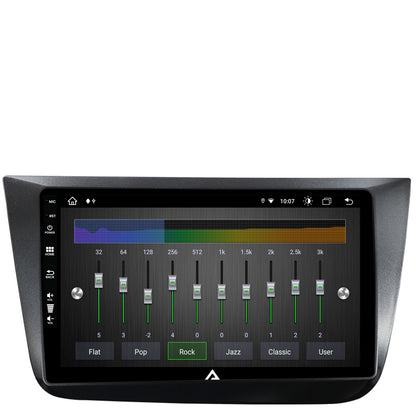 Navigatie Seat Altea/Toledo (2005-2012), Android, Z-Octacore / 8GB RAM + 256GB ROM, 9 Inch - AD-BGZ9008+AD-BGRKIT055