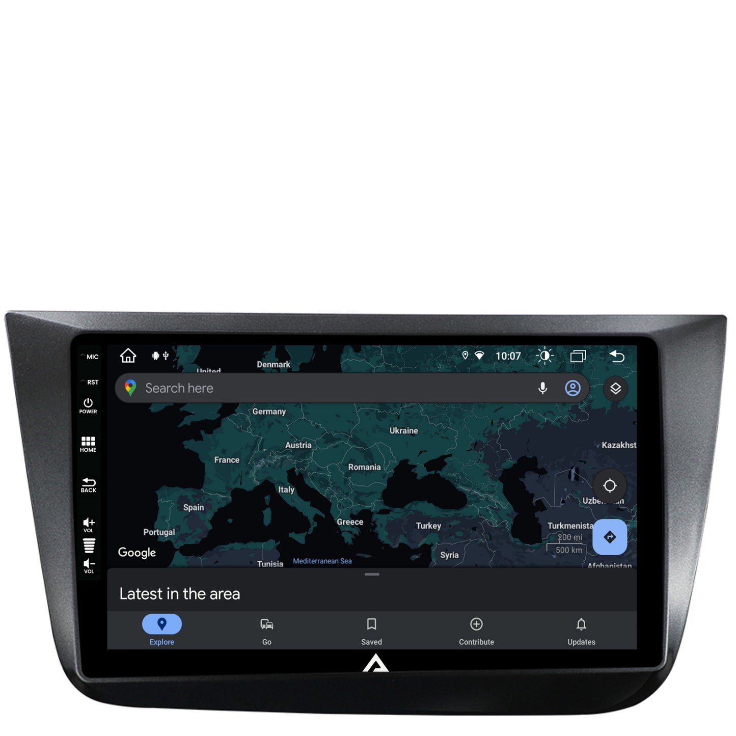 Navigatie Seat Altea/Toledo (2005-2012), Android, Z-Octacore / 8GB RAM + 256GB ROM, 9 Inch - AD-BGZ9008+AD-BGRKIT055