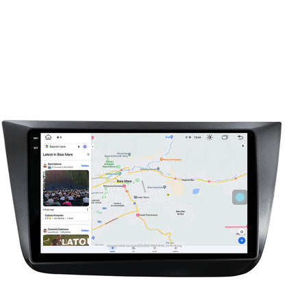Navigatie Seat Altea/Toledo (2005-2012), Android, V-Octacore / 4GB RAM + 64GB ROM, 9.5 Inch - AD-BGV9004+AD-BGRKIT055