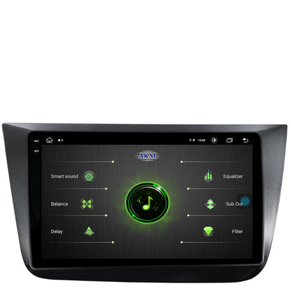 Navigatie Seat Altea/Toledo (2005-2012), Android, V-Octacore / 4GB RAM + 64GB ROM, 9.5 Inch - AD-BGV9004+AD-BGRKIT055