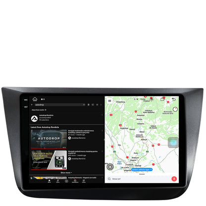 Navigatie Seat Altea/Toledo (2005-2012), Android, V-Octacore / 4GB RAM + 64GB ROM, 9.5 Inch - AD-BGV9004+AD-BGRKIT055