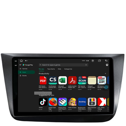 Navigatie Seat Altea/Toledo (2005-2012), Android, V-Octacore / 4GB RAM + 64GB ROM, 9.5 Inch - AD-BGV9004+AD-BGRKIT055