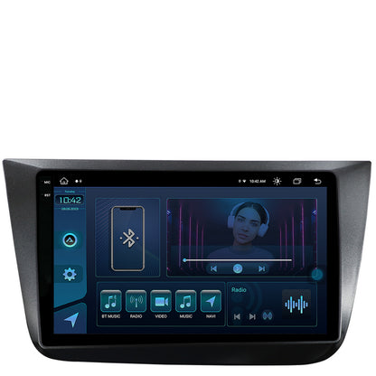 Navigatie Seat Altea/Toledo (2005-2012), Android, X-Octacore / 8GB RAM + 256GB ROM, 9.5 Inch - AD-BGX9008+AD-BGRKIT055