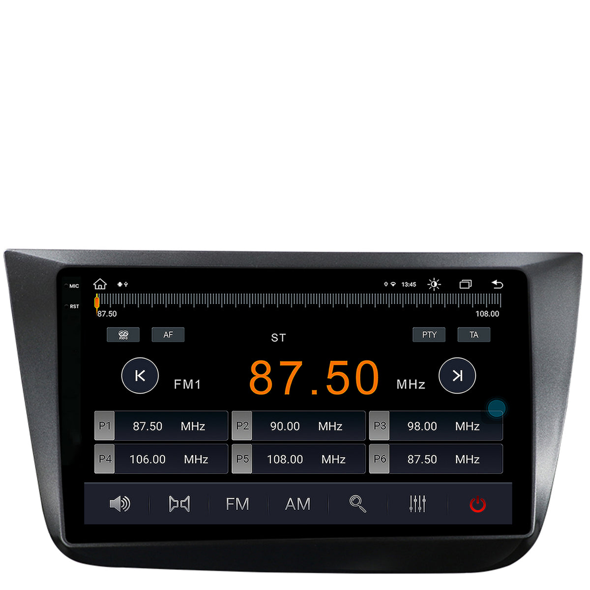 Navigatie Seat Altea/Toledo (2005-2012), Android, X-Octacore / 8GB RAM + 256GB ROM, 9.5 Inch - AD-BGX9008+AD-BGRKIT055