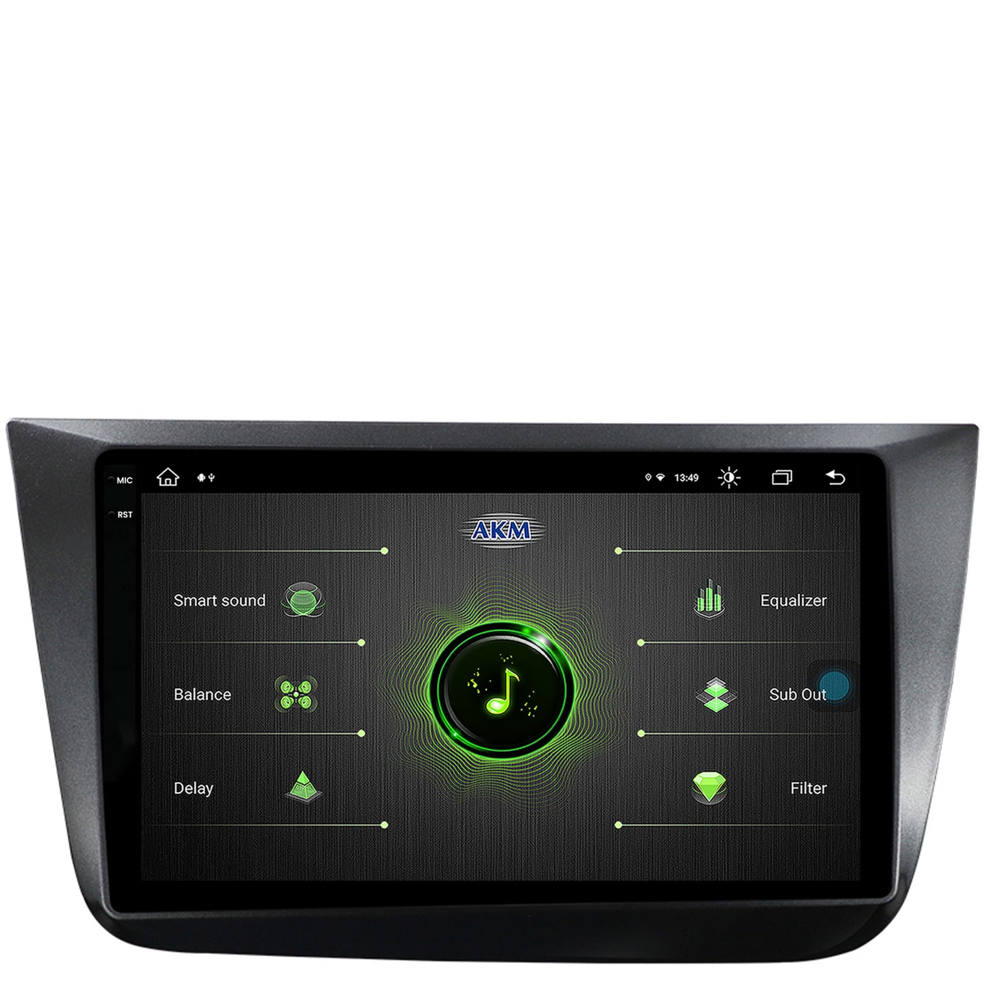 Navigatie Seat Altea/Toledo (2005-2012), Android, X-Octacore / 8GB RAM + 256GB ROM, 9.5 Inch - AD-BGX9008+AD-BGRKIT055