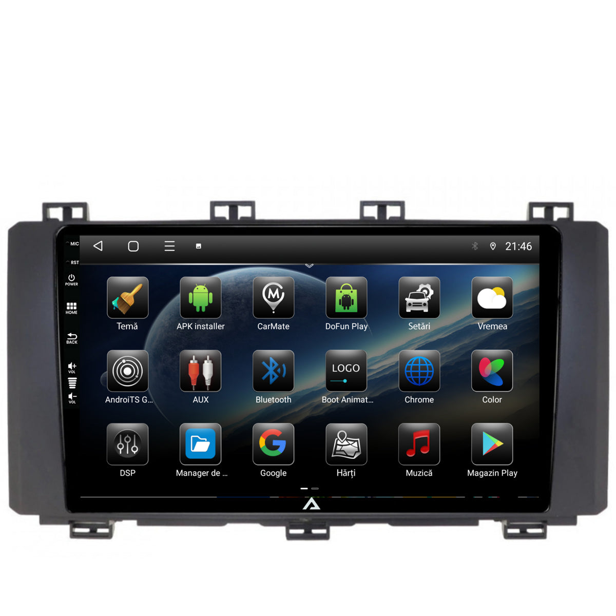 Navigatie Seat Ateca (2016-Prezent), Android, P-Octacore / 2GB RAM + 32GB ROM, 9 Inch - AD-BGP9002+AD-BGRKIT001