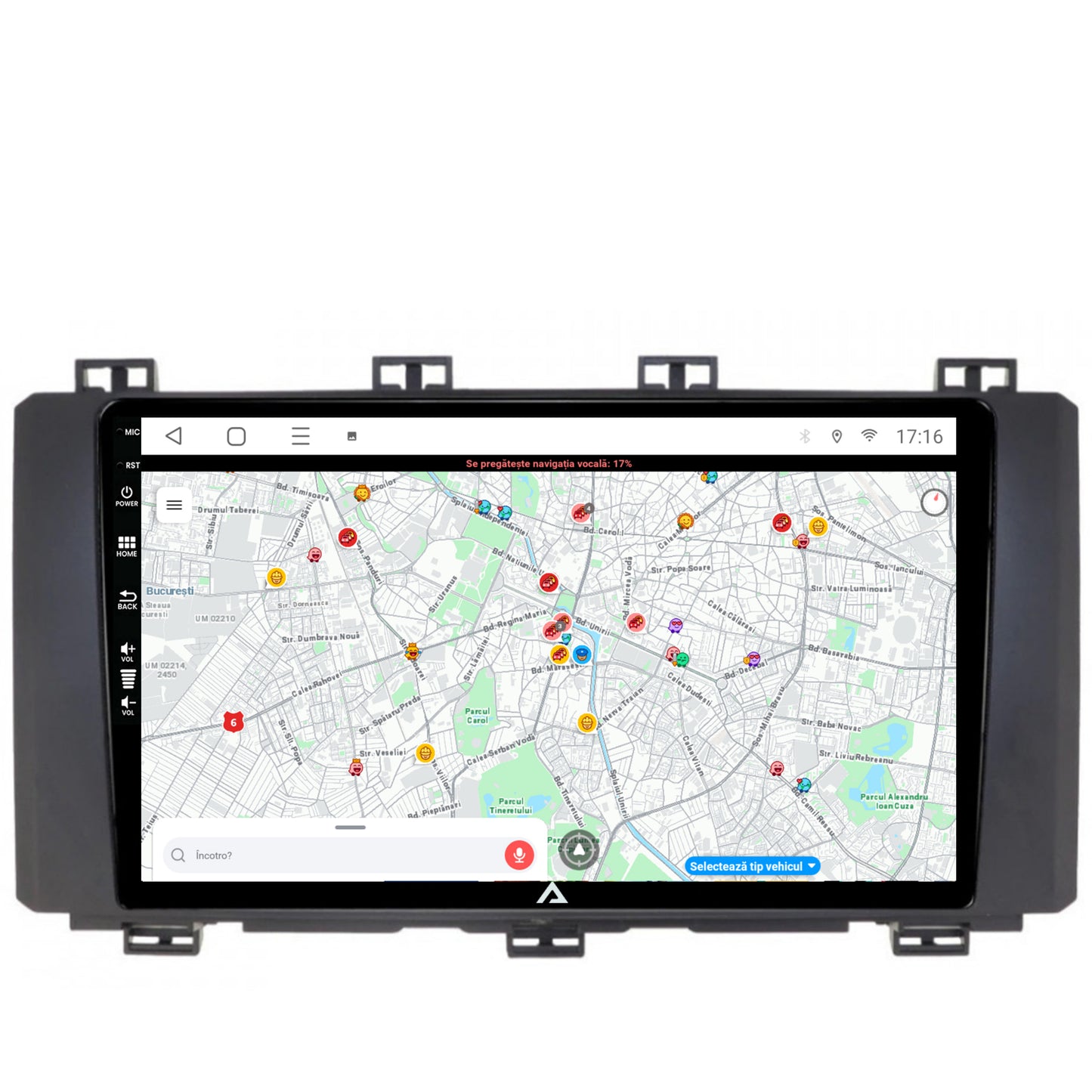 Navigatie Seat Ateca (2016-Prezent), Android, P-Octacore / 2GB RAM + 32GB ROM, 9 Inch - AD-BGP9002+AD-BGRKIT001