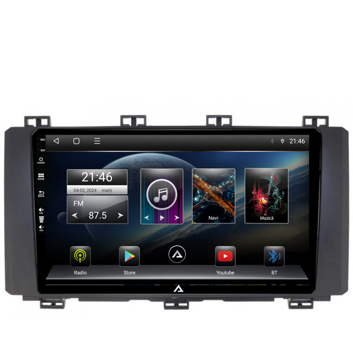 Navigatie Seat Ateca (2016-Prezent), Android, P-Octacore / 2GB RAM + 32GB ROM, 9 Inch - AD-BGP9002+AD-BGRKIT001