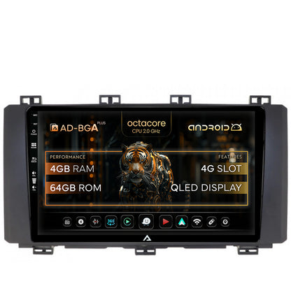 Navigatie Seat Ateca (2016-Prezent), Android, A-Octacore / 4GB RAM + 64GB ROM, 9 Inch - AD-BGA9004+AD-BGRKIT001