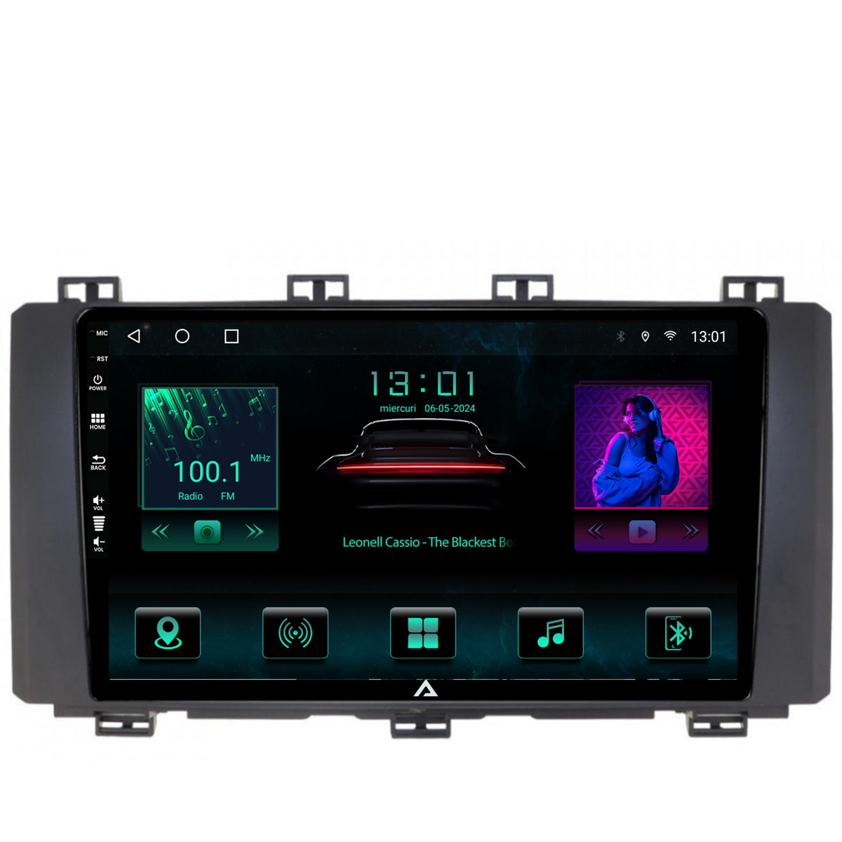 Navigatie Seat Ateca (2016-Prezent), Android, A-Octacore / 4GB RAM + 64GB ROM, 9 Inch - AD-BGA9004+AD-BGRKIT001