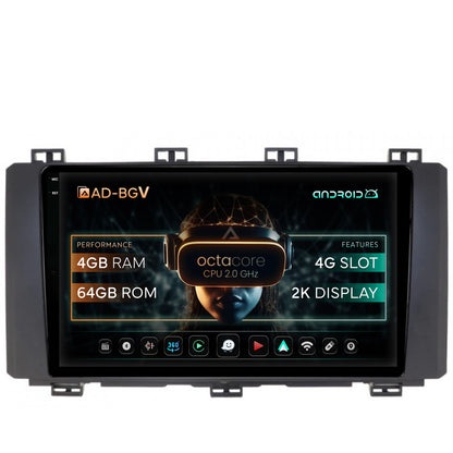 Navigatie Seat Ateca (2016-Prezent), Android, V-Octacore / 4GB RAM + 64GB ROM, 9.5 Inch - AD-BGV9004+AD-BGRKIT001