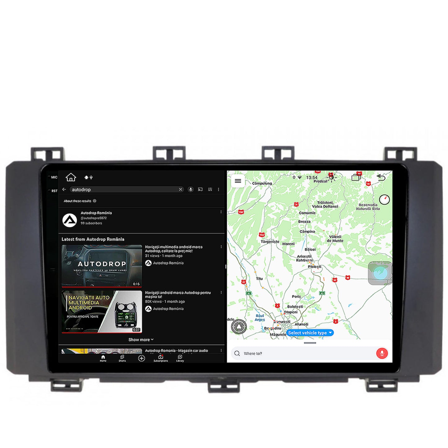 Navigatie Seat Ateca (2016-Prezent), Android, V-Octacore / 4GB RAM + 64GB ROM, 9.5 Inch - AD-BGV9004+AD-BGRKIT001