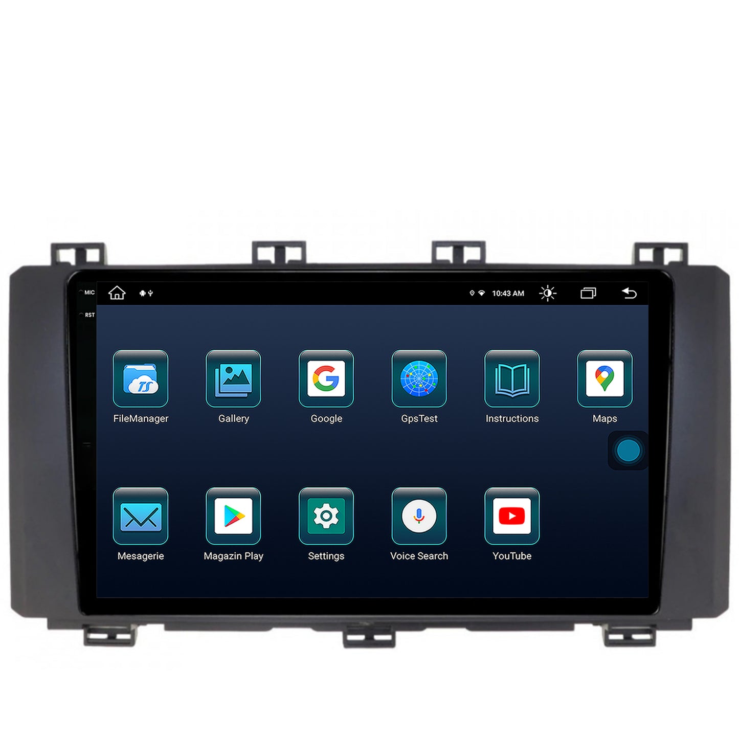 Navigatie Seat Ateca (2016-Prezent), Android, X-Octacore / 8GB RAM + 256GB ROM, 9.5 Inch - AD-BGX9008+AD-BGRKIT045V2
