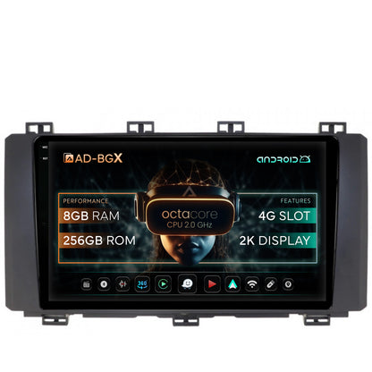 Navigatie Seat Ateca (2016-Prezent), Android, X-Octacore / 8GB RAM + 256GB ROM, 9.5 Inch - AD-BGX9008+AD-BGRKIT045V2