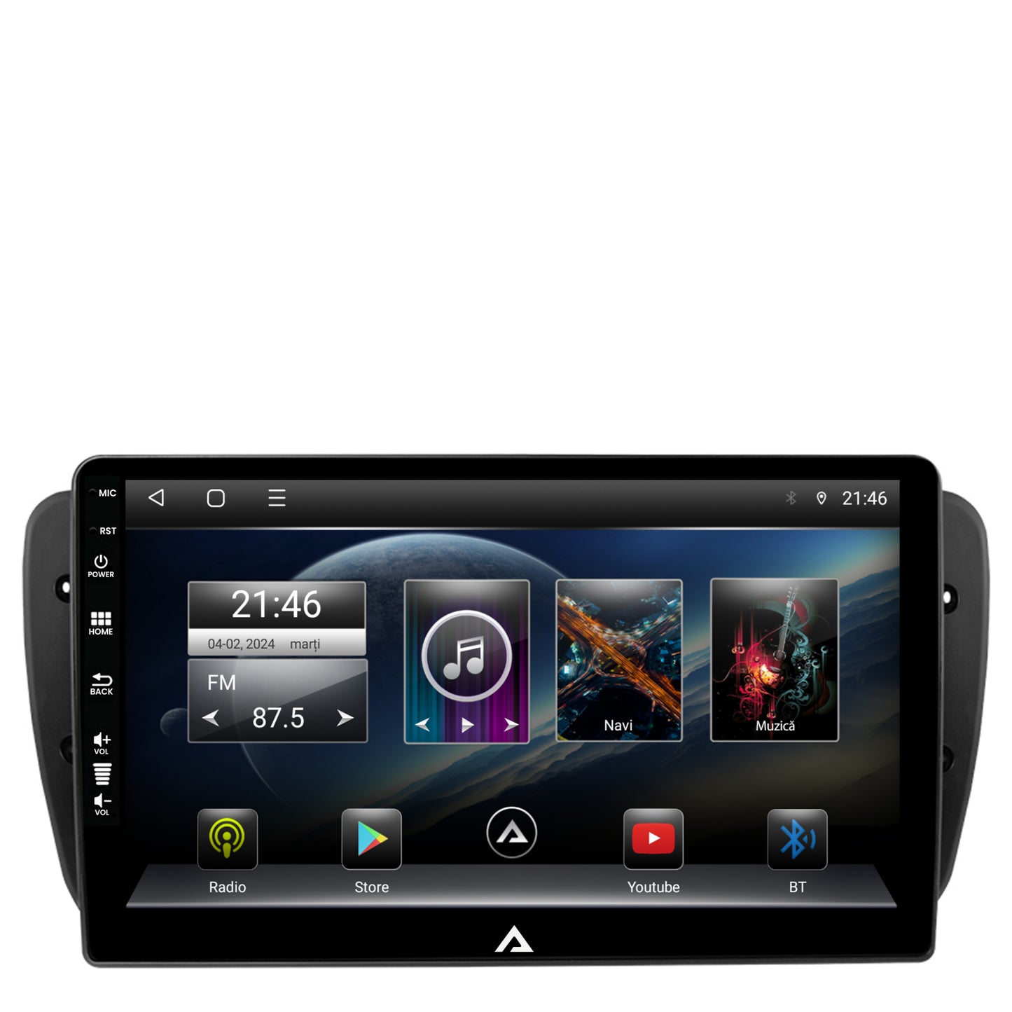 Navigatie Seat Ibiza (2009-2013), Android, P-Octacore / 2GB RAM + 32GB ROM, 9 INCH - AD-BGP9002+AD-BGRKIT049