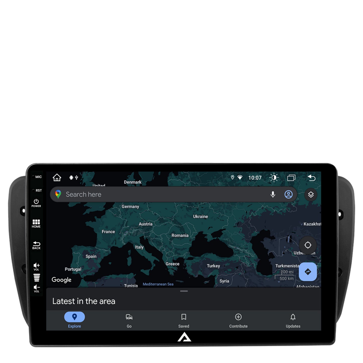 Navigatie Seat Ibiza (2009-2013), Android, Z-Octacore / 8GB RAM + 256GB ROM, 9 Inch - AD-BGZ9008+AD-BGRKIT049