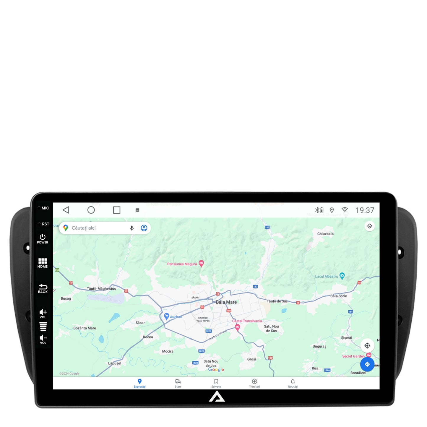 Navigatie Seat Ibiza (2009-2013), Android, A-Octacore / 4GB RAM + 64GB ROM, 9 Inch - AD-BGA9004+AD-BGRKIT049